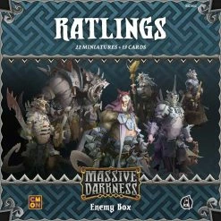 Other 1 Player Games Massive Darkness: Enemy Box – Ratlings