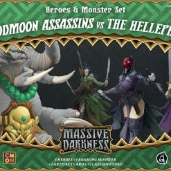 Other Massive Darkness: Heroes & Monster Set – Bloodmoon Assassins Vs The Hellephant