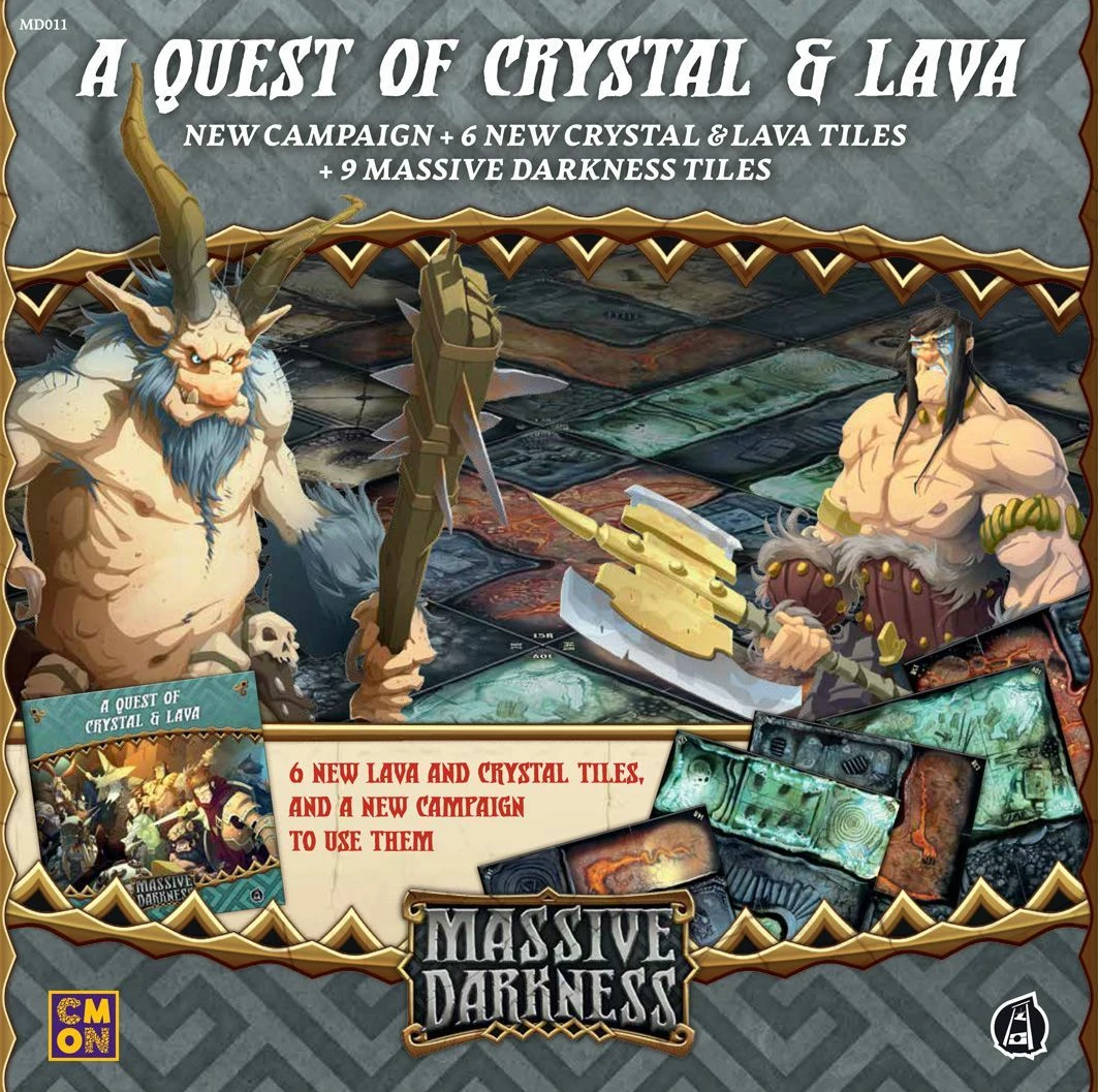 Other 1 Player Games Massive Darkness: A Quest Of Crystal & Lava