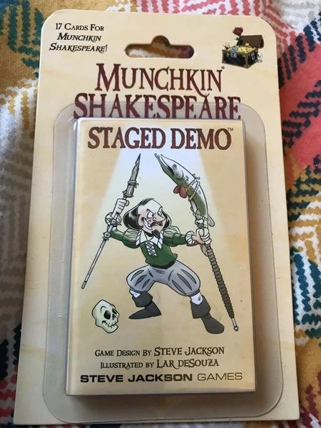 Other Card Games Munchkin Shakespeare: Staged Demo
