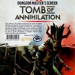 Other D&D 5e Dungeon Master's Screen: Tomb Of Annihilation