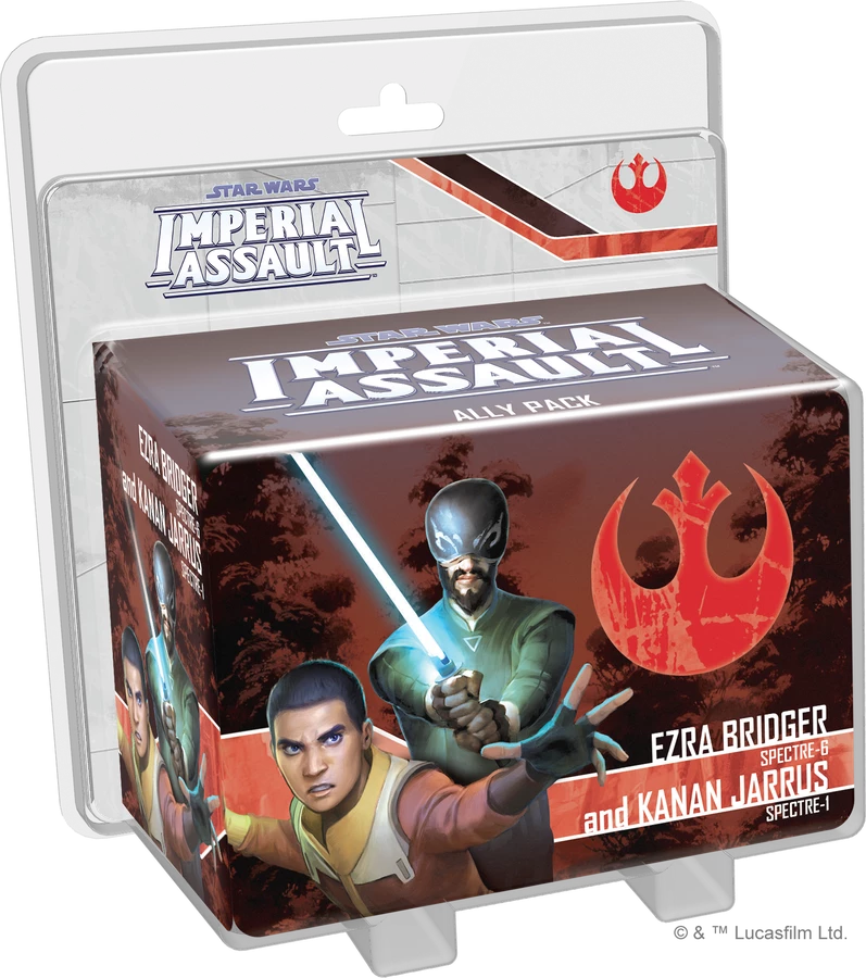 Other Miniatures Star Wars: Imperial Assault - Ezra Bridger And Kanan Jarrus Ally Pack