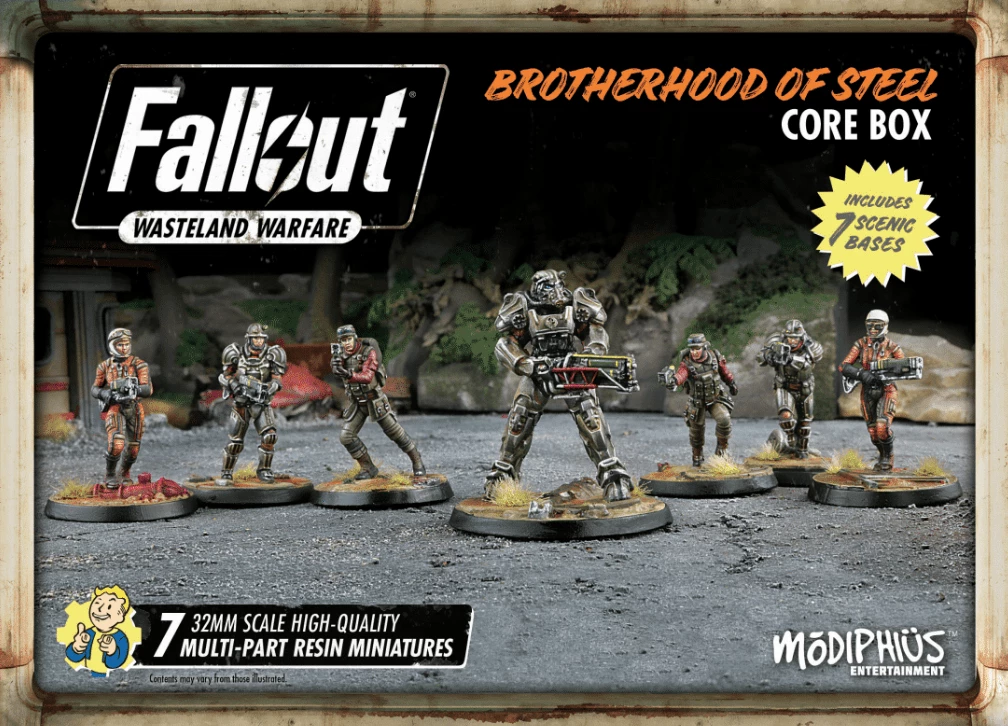 Fallout: Wasteland Warfare โ Brotherhood Of Steel 1 Player Games