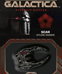 Other Battlestar Galactica: Starship Battles – Scar Cylon Raider Ages 8 And Under
