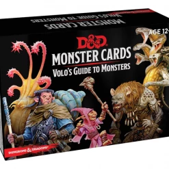Other Role Playing Games D&D 5e Monster Cards: Volo's Guide To Monsters