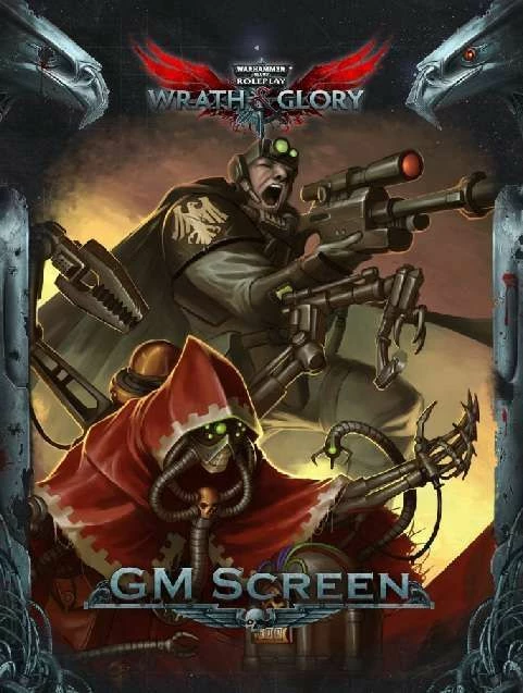 Other Role Playing Games Warhammer 40,000 Wrath & Glory RPG GM Screen