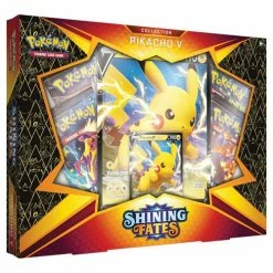 Common Ground Games Trading Card Games Pokemon TCG Shining Fates Pikachu V Box