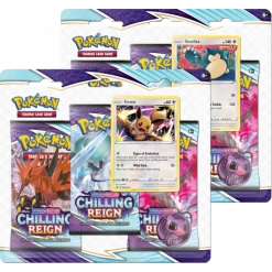 Common Ground Games Pokemon TCG Chilling Reign 3-Pack Blister