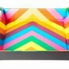 Other Metallic Dice Games Rainbow Leather Folding Dice Tray