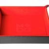 Other Metallic Dice Games Red Velvet Leather Folding Dice Tray