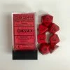 Other Chessex Opaque Red/Black 7ct Polyhedral Set (25414)