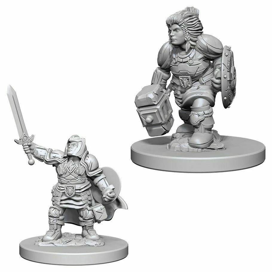 Other D&D Nolzur's Marvelous Unpainted Miniatures: Dwarf Female Paladin