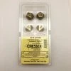 Other Chessex Solid Metal Old Brass 7ct Polyhedral Set (27023) Dice