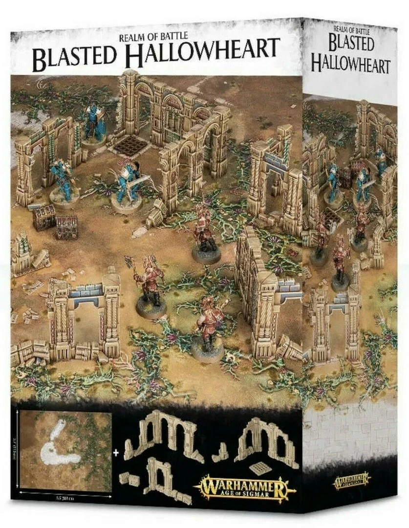 Other Warhammer Age Of Sigmar Realm Of Battle Blasted Hallowheart Miniatures