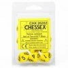 Other Chessex Opaque Yellow/Black 10ct D10 Set (26202)