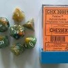 Other Chessex Lab Dice Festive Autumn/White 7ct Polyhedral Set (30001)