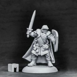 Other Reaper Miniatures Baran Blacktree, Veteran Warrior (07002)