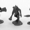 Other Reaper Miniatures Bones Black Trogolodytes 3p (44046) Reaper Bones Black