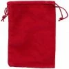 Other Chessex Velour Cloth Dice Bag Small Red (02374)