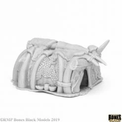 Other Reaper Miniatures Bones Black Runehorn Hut (44087)