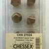 Other Chessex Solid Metal Copper 7ct Polyhedral Set (27024) Dice