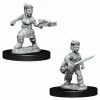 Other Pathfinder Deep Cuts Unpainted Miniatures: Halfling Female Rogue