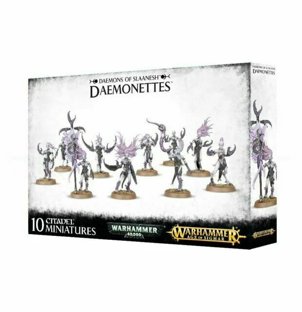 Other Warhammer 40,000 & Age Of Sigmar Daemons Of Slaanesh Daemonettes Miniatures