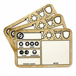 Other Savage Worlds Dry Erase Character Tracker Board