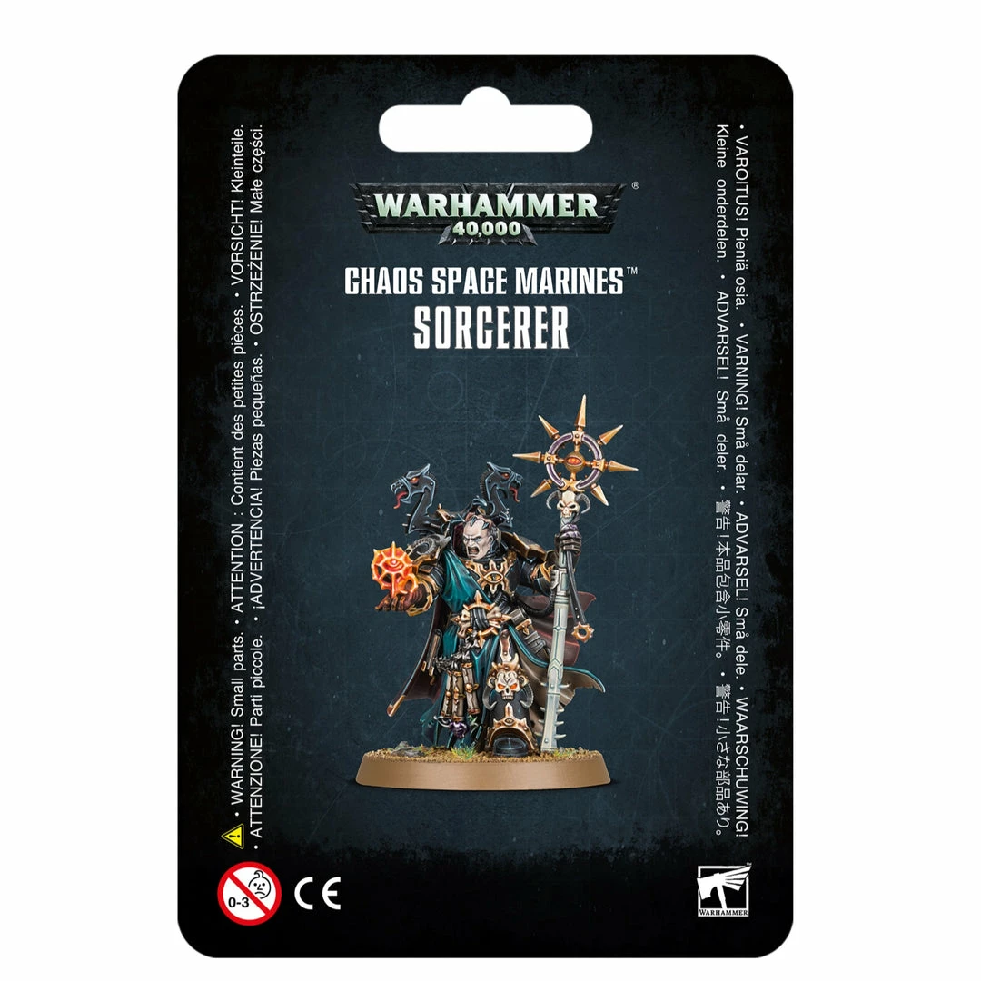 Other Warhammer 40,000 Chaos Space Marines Sorcerer Miniatures