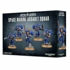 Other Miniatures Warhammer 40,000 Adeptus Astartes Space Marine Assault Squad