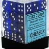 Other Chessex 12mm Translucent Blue/White 36ct D6 Set (23806)