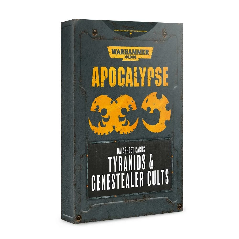 Other Warhammer 40,000 Apocalypse Datasheet Cards Tyranids + Genestealer Cults