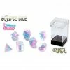 Common Ground Games Eclipse Dice: Cotton Candy 7ct Polyhedral Set