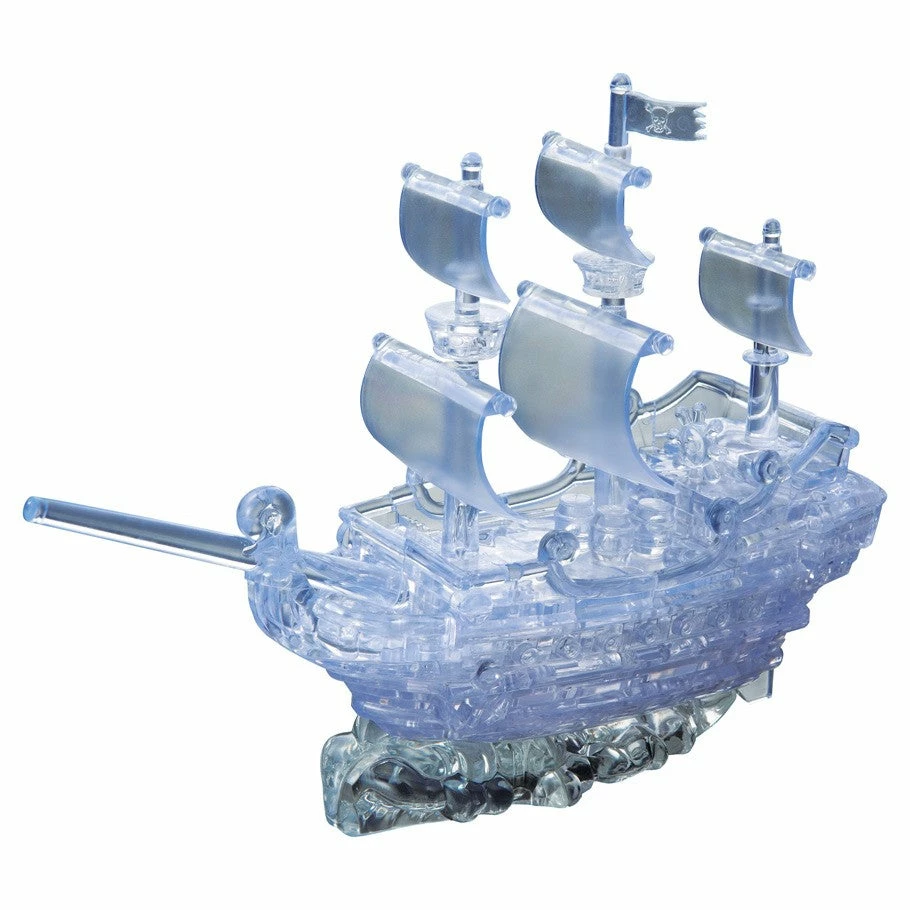 Other 3D Crystal Puzzle: Deluxe Pirate Ship Clear