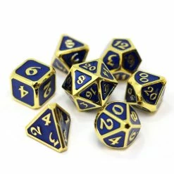 Other Die Hard Dice Metal Mythica Gold Sapphire Dire D20