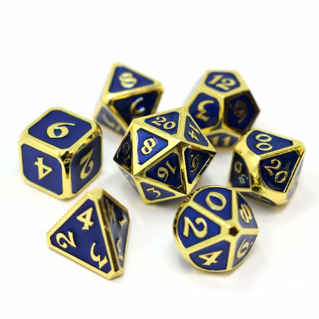 Other Die Hard Dice Metal Mythica Gold Sapphire Dire D20