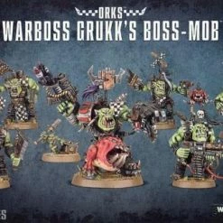 Other Warhammer 40,000 Orks Warboss Grukk's Boss Mob Miniatures