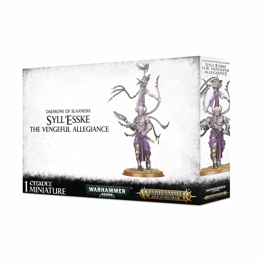 Other Miniatures Warhammer 40,000 & Age Of Sigmar Daemons Of Slaanesh Syll'Esske, The Vengeful Allegiance