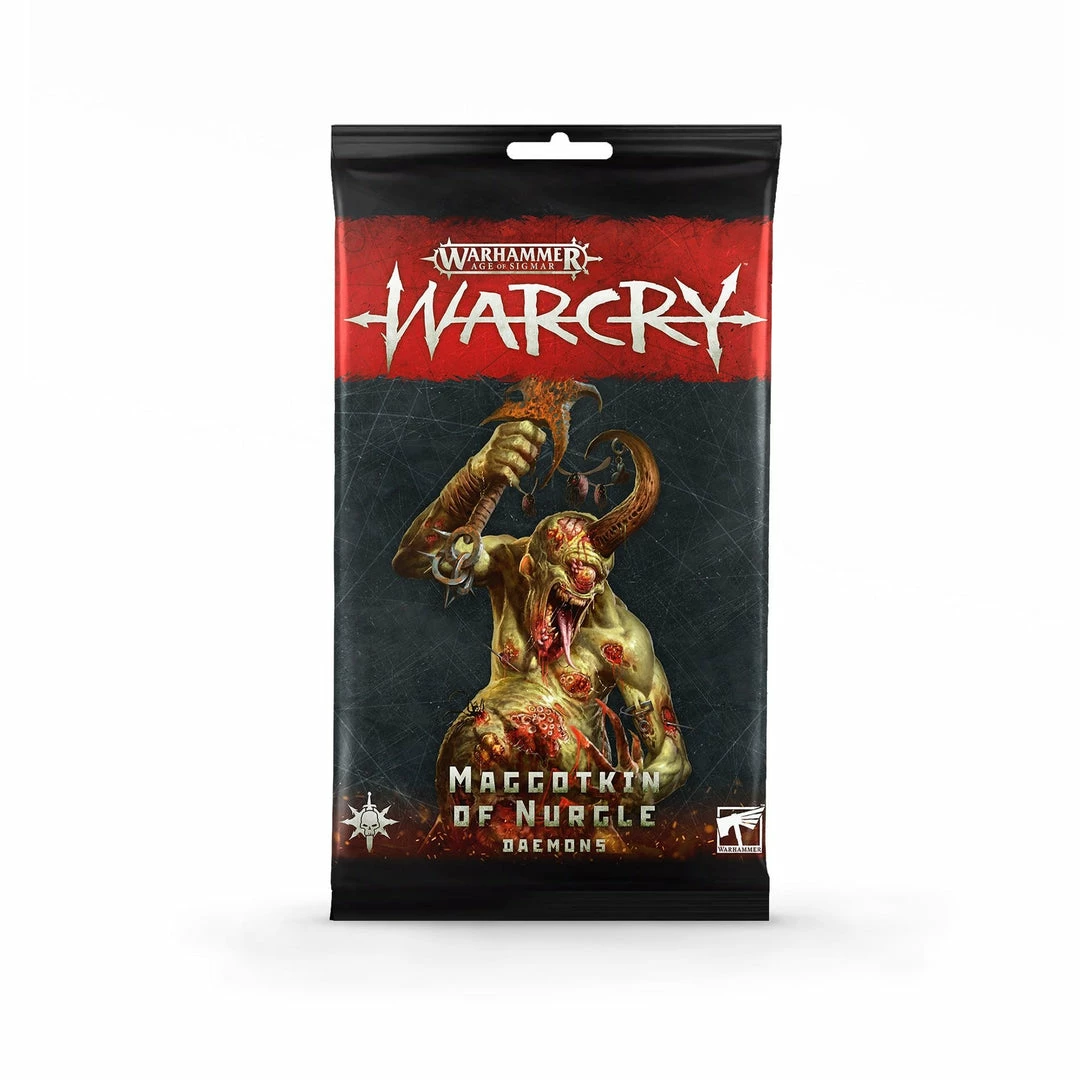 Other Miniatures Warhammer Age Of Sigmar Warcry Cards Maggotkin Of Nurgle Daemons