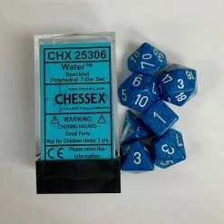Other Dice Chessex Speckled Water 7ct Polyhedral Set (25306)