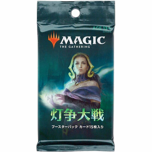 Other MtG: War Of The Spark Japanese Language Booster Pack Trading Card Games