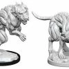 Other Pathfinder Deep Cuts Unpainted Miniatures: Hell Hounds