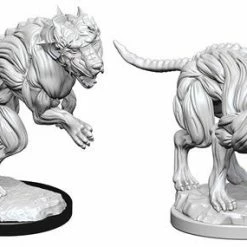 Other Pathfinder Deep Cuts Unpainted Miniatures: Hell Hounds