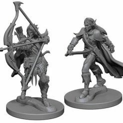 Other Pathfinder Deep Cuts Unpainted Miniatures: Elf Male Fighter