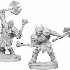 Other Pathfinder Deep Cuts Unpainted Miniatures: Half-Orc Male Barbarian
