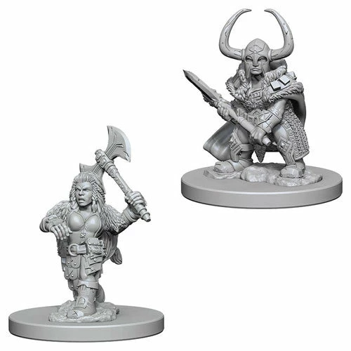Other D&D Nolzur's Marvelous Unpainted Miniatures: Dwarf Female Barbarian