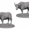 Other WizKids Deep Cuts Unpainted Miniatures: Oxen