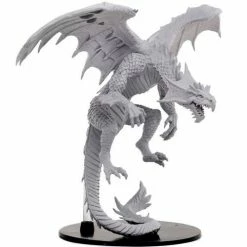 Other Pathfinder Deep Cuts Unpainted Miniatures: Gargantuan White Dragon