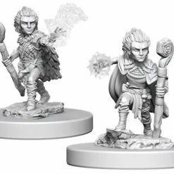 Other Wizkids D&D/Pathfinder Miniatures Pathfinder Deep Cuts Unpainted Miniatures: Gnome Male Druid