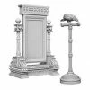 Other WizKids Deep Cuts Unpainted Miniatures: Mirror & Bird On Stand